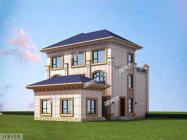 新型別墅設(shè)計(jì)圖，孝敬父母，讓他們安享晚年。