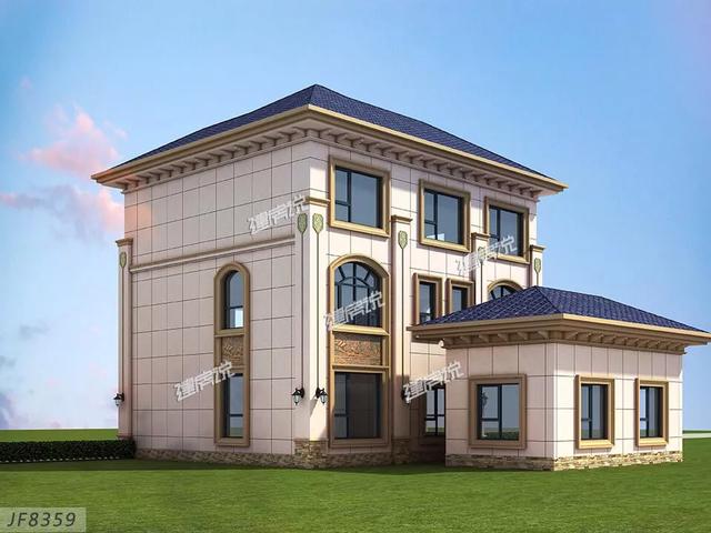 新型別墅設(shè)計(jì)圖，孝敬父母，讓他們安享晚年。