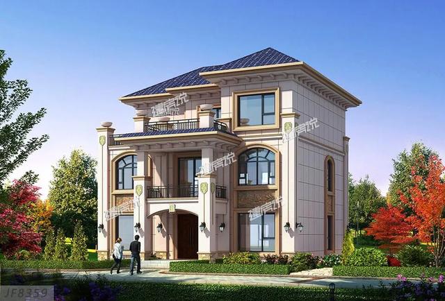 新型別墅設(shè)計(jì)圖，孝敬父母，讓他們安享晚年。