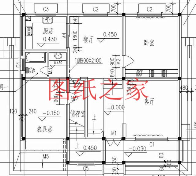 130平的二層別墅設(shè)計圖，外觀精美布局實用，造價只要30W。