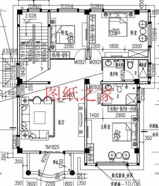 實(shí)用型三層別墅設(shè)計(jì)圖，130平造價(jià)只要三十萬(wàn)，值得建造。