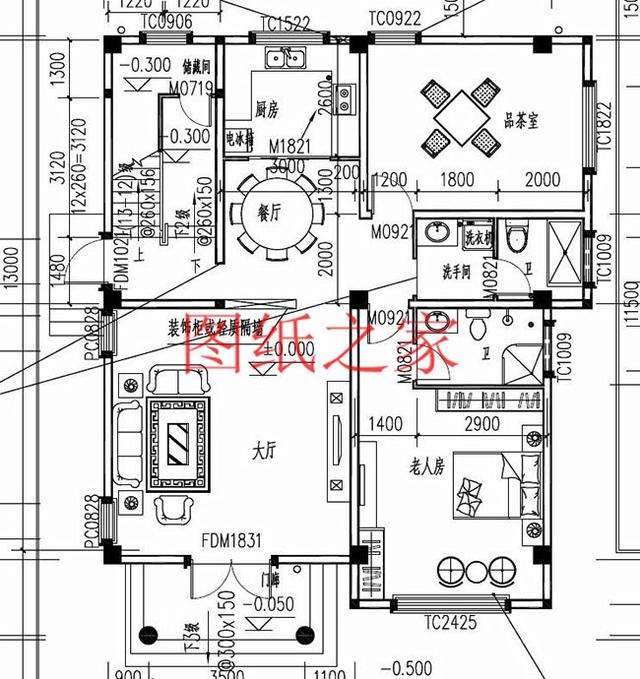 實(shí)用型三層別墅設(shè)計(jì)圖，130平造價(jià)只要三十萬(wàn)，值得建造。