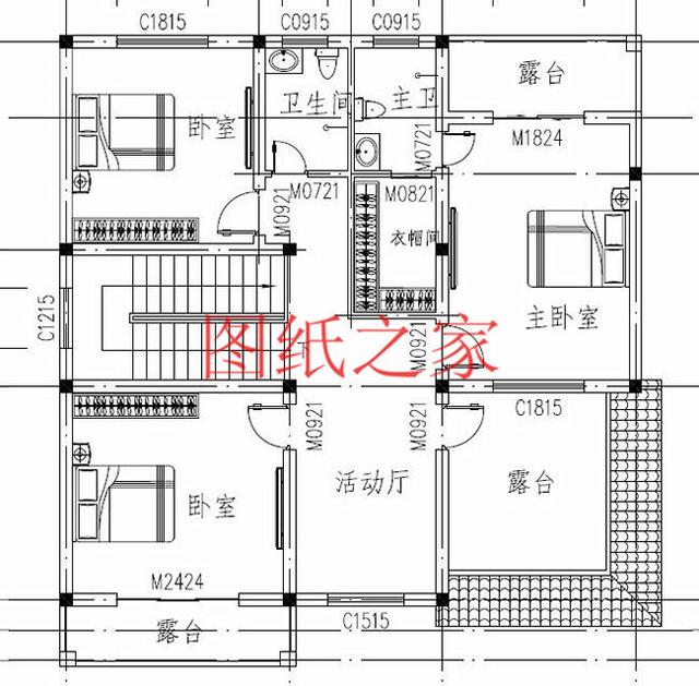 實(shí)用型三層別墅設(shè)計(jì)圖，130平造價(jià)只要三十萬(wàn)，值得建造。