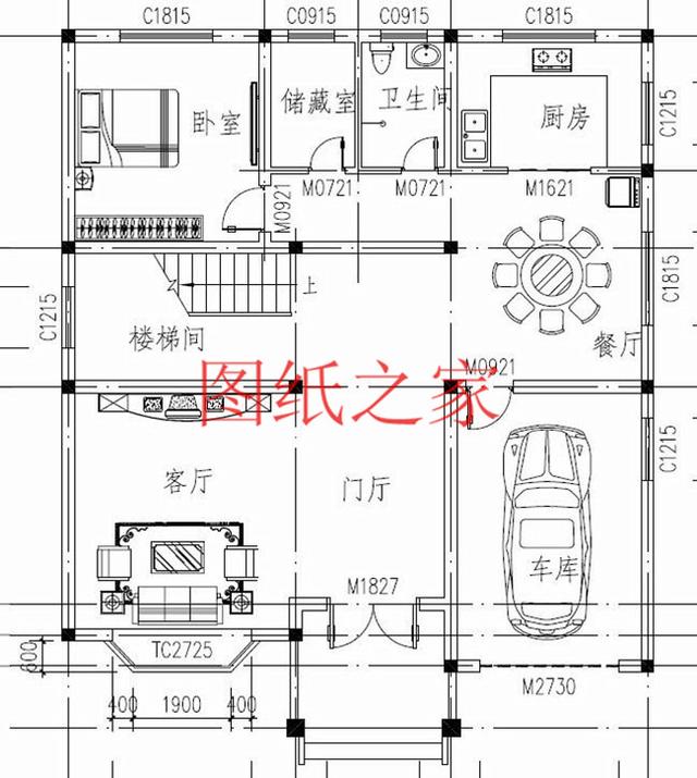 實(shí)用型三層別墅設(shè)計(jì)圖，130平造價(jià)只要三十萬(wàn)，值得建造。