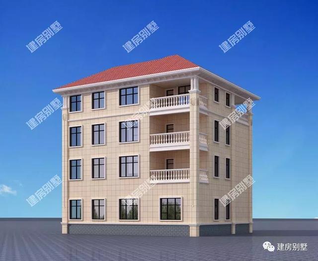 推薦一款四層自建房，獨(dú)特設(shè)計(jì)，外觀新穎，歡迎收藏！