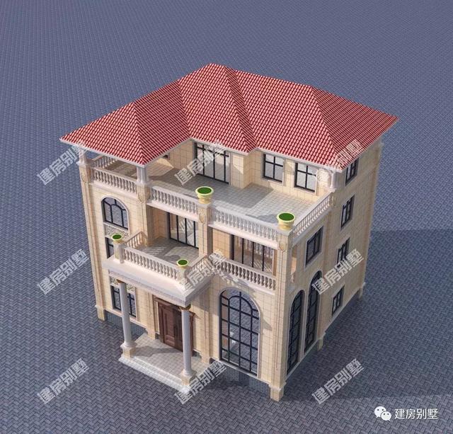 推薦一款四層自建房，獨(dú)特設(shè)計(jì)，外觀新穎，歡迎收藏！