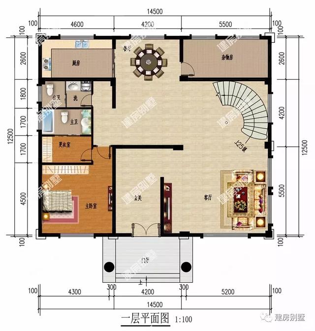 推薦一款四層自建房，獨(dú)特設(shè)計(jì)，外觀新穎，歡迎收藏！