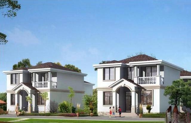 小巧別墅設計圖，五室三廳功能齊全，占地110平米。