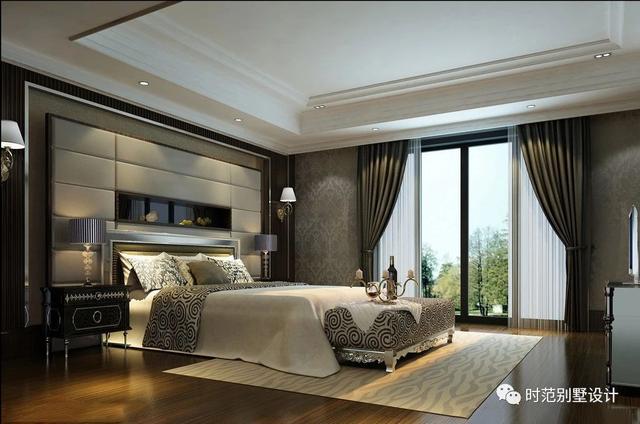 兩層歐式小戶型別墅設(shè)計(jì)圖，挑高客廳+衣帽間，高端上檔次。