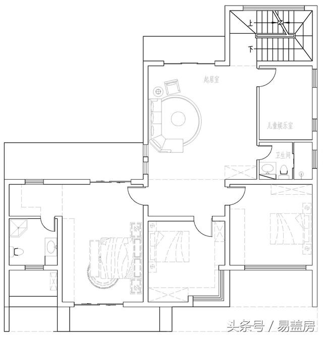 浙江現(xiàn)代別墅設(shè)計(jì)圖，帶大露臺(tái)和超多臥室，羨煞旁人。