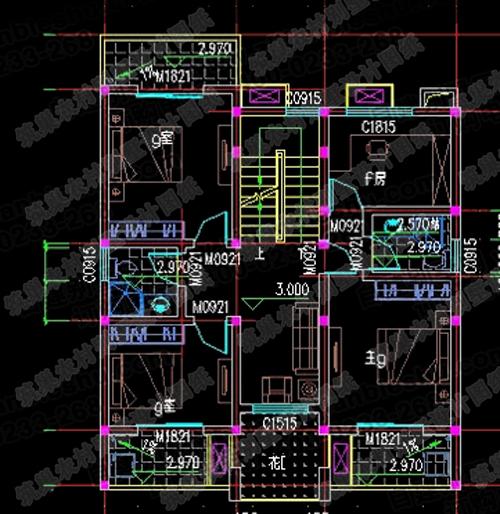 5款二三層別墅設(shè)計圖，占地小，造價20萬左右。