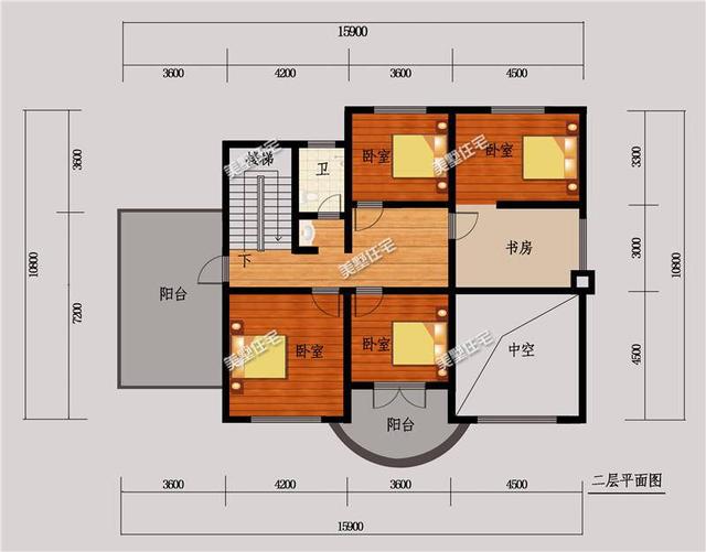 兩層經(jīng)濟(jì)實(shí)用農(nóng)村自建房，5套兩層戶型推薦，您喜歡哪套？
