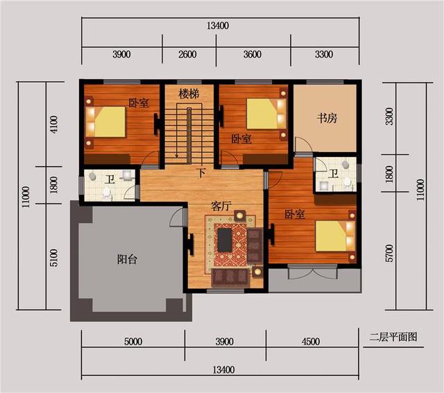 兩層經(jīng)濟(jì)實(shí)用農(nóng)村自建房，5套兩層戶型推薦，您喜歡哪套？