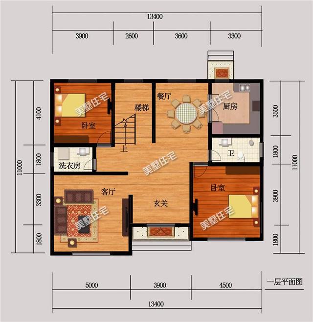 兩層經(jīng)濟(jì)實(shí)用農(nóng)村自建房，5套兩層戶型推薦，您喜歡哪套？
