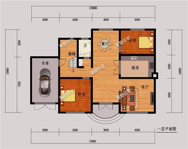 兩層經(jīng)濟(jì)實(shí)用農(nóng)村自建房，5套兩層戶型推薦，您喜歡哪套？