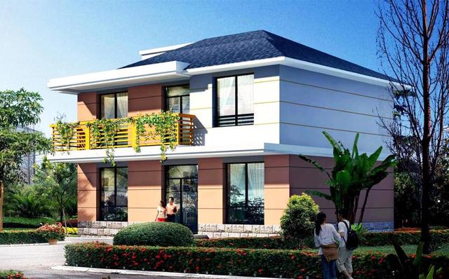 兩層經(jīng)濟(jì)實(shí)用農(nóng)村自建房，5套兩層戶型推薦，您喜歡哪套？