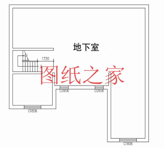 大戶型二層別墅設(shè)計(jì)圖，經(jīng)濟(jì)實(shí)惠、簡單大氣，適合大家族居住。