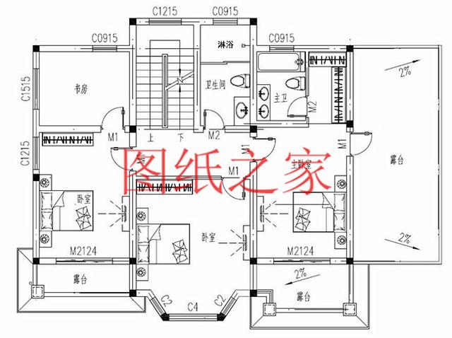 適合農(nóng)村建房的三層別墅設(shè)計圖，占地140平造價35萬左右。