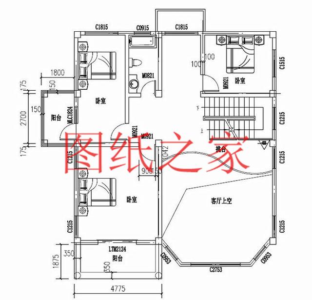 適合農(nóng)村建房的三層別墅設(shè)計圖，占地140平造價35萬左右。