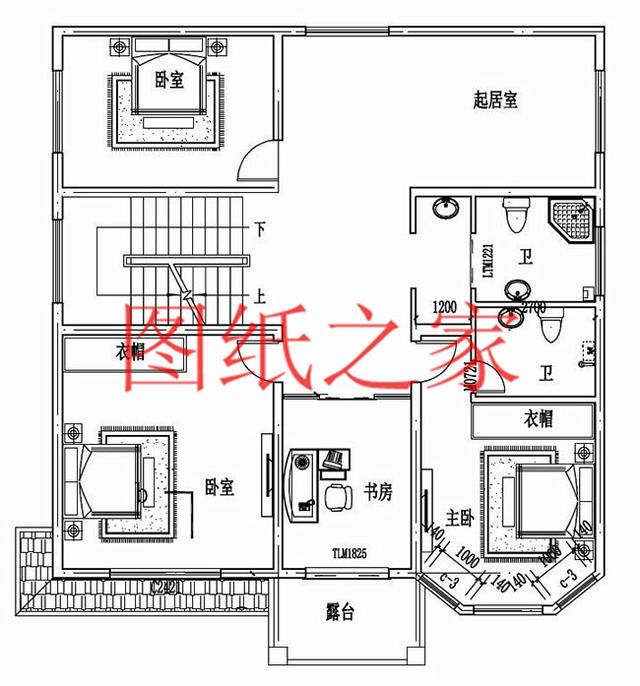 適合農(nóng)村建房的三層別墅設(shè)計圖，占地140平造價35萬左右。