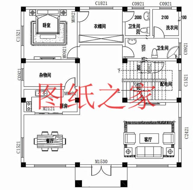 適合農(nóng)村建房的三層別墅設(shè)計圖，占地140平造價35萬左右。