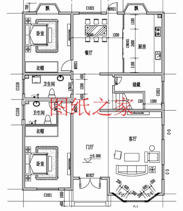 推薦4套170平米左右的二層別墅設(shè)計(jì)圖，大戶型寬敞開闊、豪華大氣！
