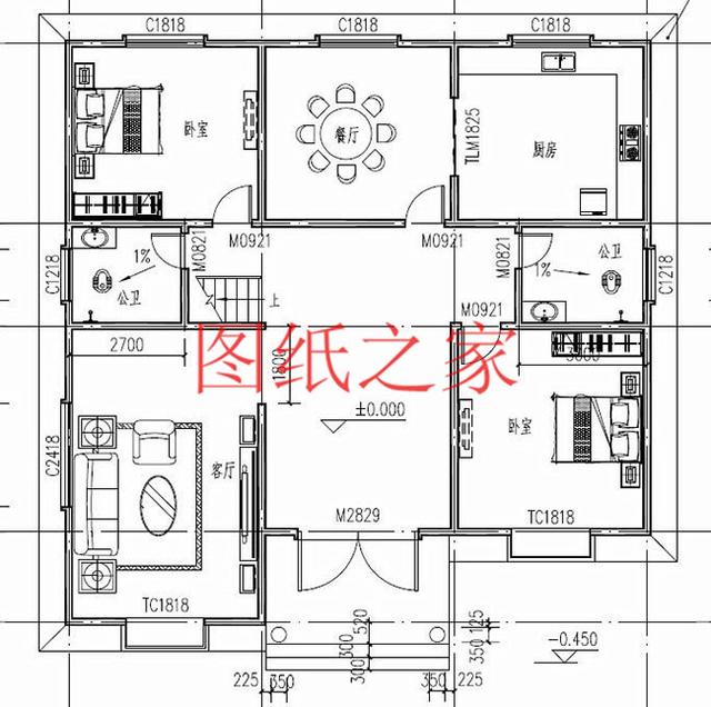 推薦4套170平米左右的二層別墅設(shè)計(jì)圖，大戶型寬敞開闊、豪華大氣！