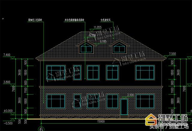 二層簡歐農(nóng)村自建房，復(fù)式客廳大落地窗，您值得擁有。