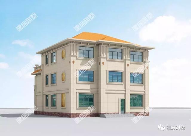 豪華三層別墅設(shè)計圖，讓您的房子成為村里的地標建筑。