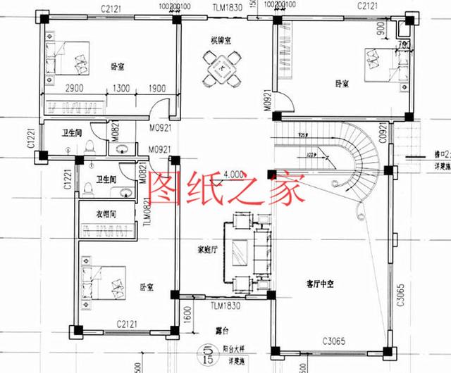 精致奢華的大戶型三層別墅設(shè)計圖，推薦給您獨一無二的建筑。