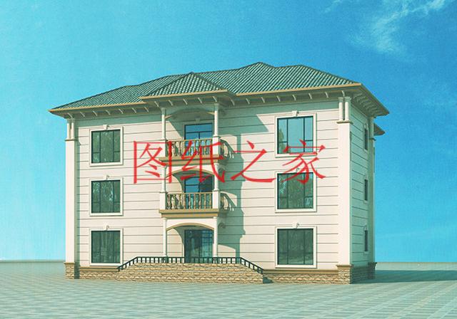 精致奢華的大戶型三層別墅設(shè)計圖，推薦給您獨一無二的建筑。