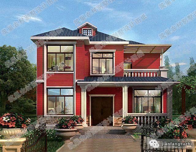 7套進(jìn)深10米左右二三層農(nóng)村自建房，高端大氣上檔次。