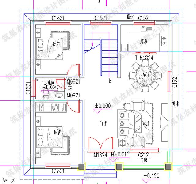 7套進(jìn)深10米左右二三層農(nóng)村自建房，高端大氣上檔次。