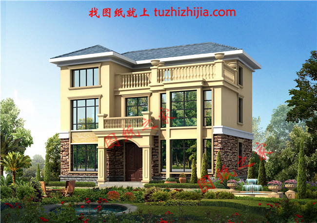 受歡迎的2024三層樓農村別墅圖，8套不同面積的圖紙送給大家！