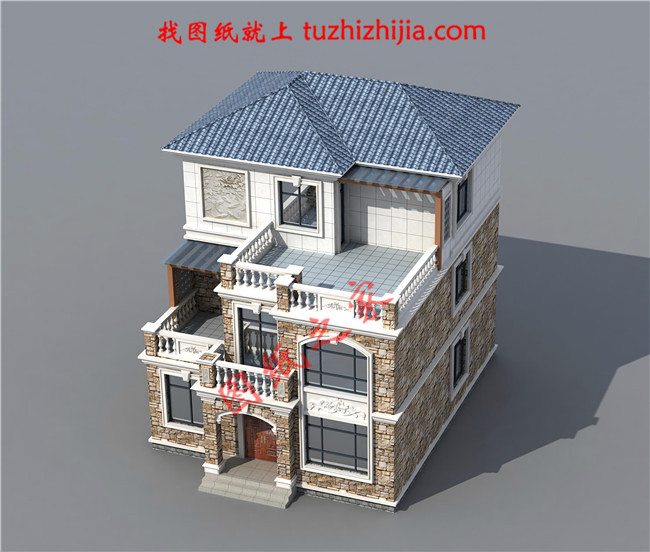 受歡迎的2024三層樓農村別墅圖，8套不同面積的圖紙送給大家！