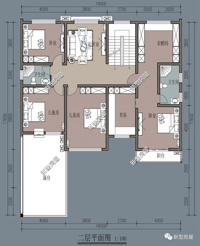 7套中式別墅設(shè)計(jì)圖，還你中國風(fēng)。
