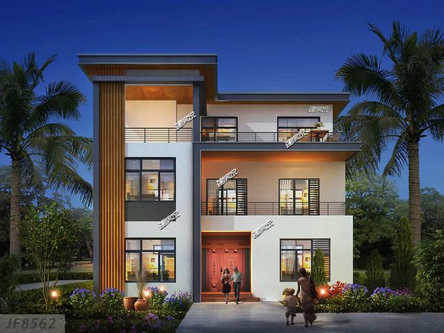 小占地別墅設(shè)計(jì)圖，宅基地雖小，101平別墅這樣建不吃虧。