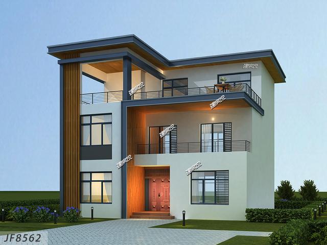 小占地別墅設(shè)計(jì)圖，宅基地雖小，101平別墅這樣建不吃虧。