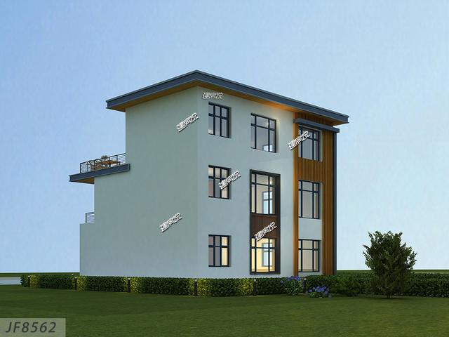 小占地別墅設(shè)計(jì)圖，宅基地雖小，101平別墅這樣建不吃虧。