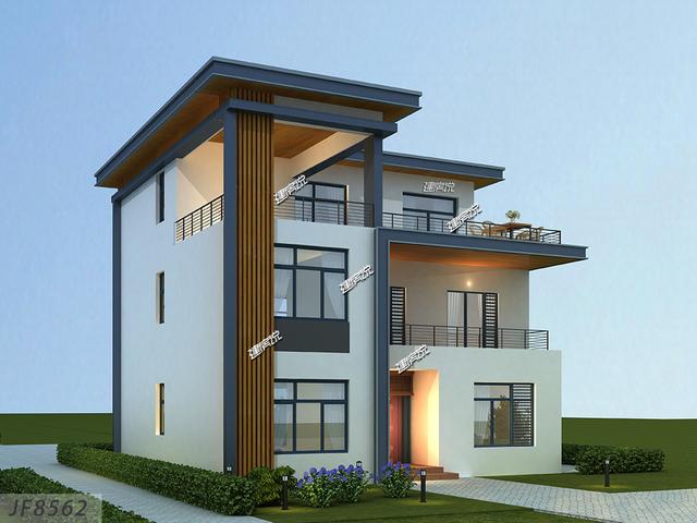 小占地別墅設(shè)計(jì)圖，宅基地雖小，101平別墅這樣建不吃虧。