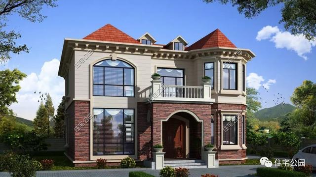 200萬的別墅設(shè)計(jì)圖，房美人夸，最贊的還是后花園。