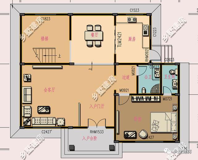 二層半設計農(nóng)村自建房，頂樓是個大倉庫，農(nóng)家‘黃金’盡情堆！
