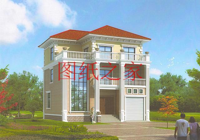 100平米的三層別墅設(shè)計(jì)圖，小戶型適應(yīng)性強(qiáng)，不受宅基地影響！