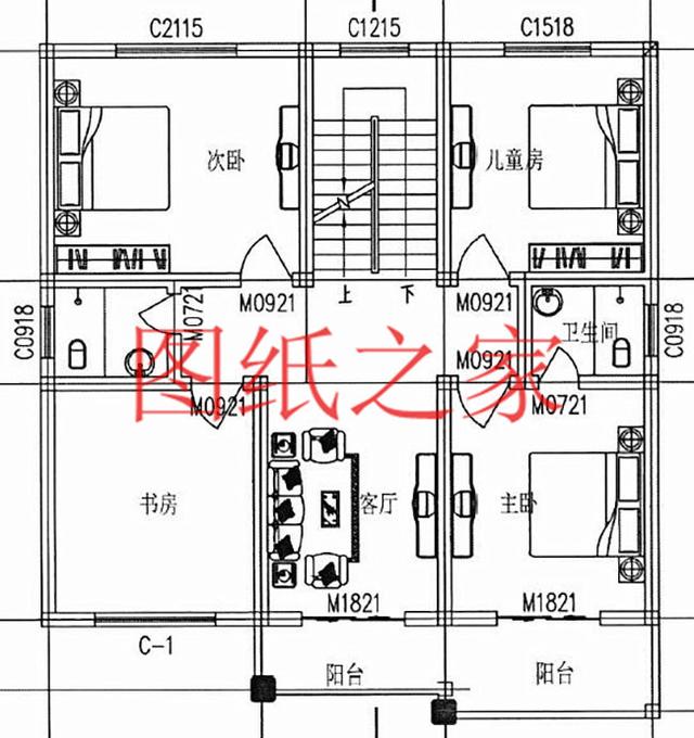 100平米的三層別墅設(shè)計(jì)圖，小戶型適應(yīng)性強(qiáng)，不受宅基地影響！