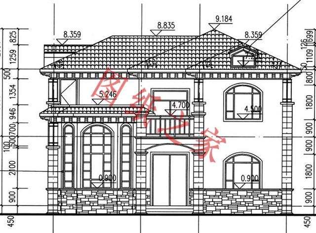 5套二層別墅設(shè)計(jì)圖，外觀新穎大氣，結(jié)構(gòu)合理，大家都喜歡。