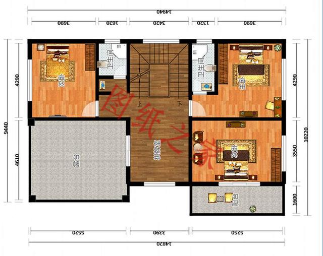 5套二層別墅設(shè)計(jì)圖，外觀新穎大氣，結(jié)構(gòu)合理，大家都喜歡。