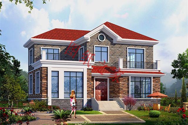 5套二層別墅設(shè)計(jì)圖，外觀新穎大氣，結(jié)構(gòu)合理，大家都喜歡。