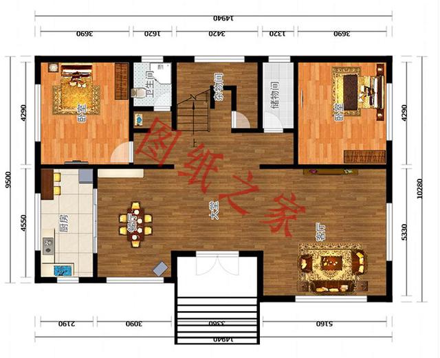 5套二層別墅設(shè)計(jì)圖，外觀新穎大氣，結(jié)構(gòu)合理，大家都喜歡。