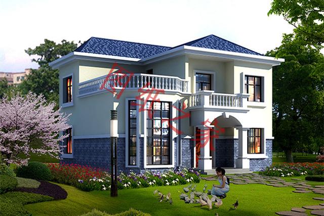 5套二層別墅設(shè)計(jì)圖，外觀新穎大氣，結(jié)構(gòu)合理，大家都喜歡。