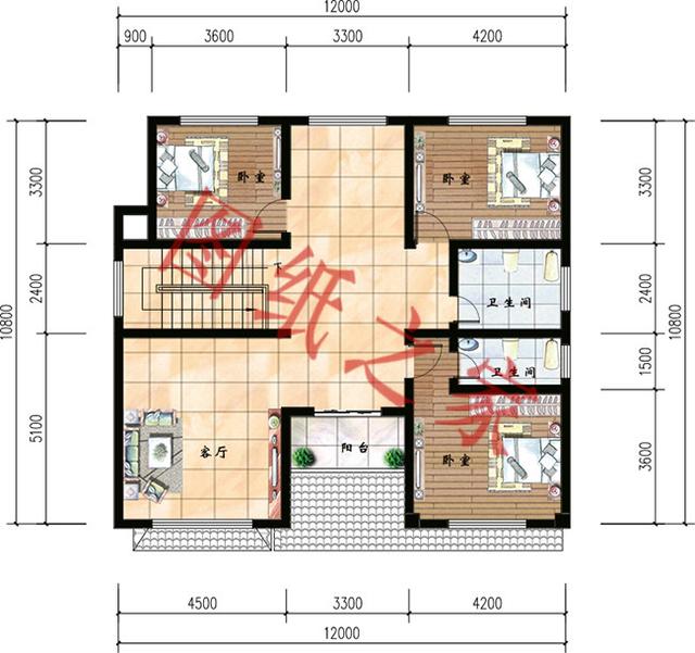 5套二層別墅設(shè)計(jì)圖，外觀新穎大氣，結(jié)構(gòu)合理，大家都喜歡。